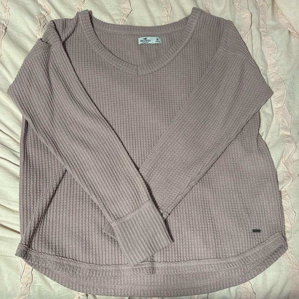 Hollister WaffleKnit Top
